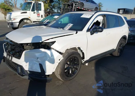 2025 Honda Cr-V Hybrid Sport-L from USA, damaged, VIN 7FARS5H88SE008171